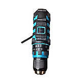 Ударний шуруповерт Makita з металевим патроном 10 мм Акумуляторний шуруповерт 24V 5AH Потужний шуруповерт, фото 4