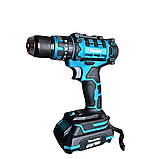 Ударний шуруповерт Makita з металевим патроном 10 мм Акумуляторний шуруповерт 24V 5AH Потужний шуруповерт, фото 6