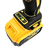 Універсальний компактний гайковерт DeWalt Гайковерт акумуляторний 36V, 5AH Гайковерт Девольт з 2 АКБ, фото 9