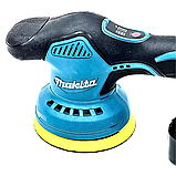 Акумуляторна полірувальна машина Makita 12V 3AH Мультирежимна полірувальна машина Макіта з насадками, фото 5