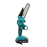 Потужна мініпила Makita 24V 5 Ah Якісний акумуляторна міні пилка Макіта Гілкоріз акумуляторний, фото 4