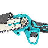 Мініпила акумуляторна Makita 24V 5 Ah Акумуляторний гілкоріз Якісний сучкоріз Потужна електро пила, фото 7