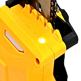 Компактна міні пила DeWalt з індикатором заряду й автозмащенням ланцюга Електропила акумуляторна 24V 5Аh, фото 8