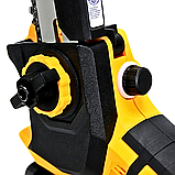 Компактна міні пила DeWalt з індикатором заряду й автозмащенням ланцюга Електропила акумуляторна 24V 5Аh, фото 9