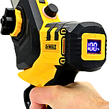 Компактна міні пила DeWalt з індикатором заряду й автозмащенням ланцюга Електропила акумуляторна 24V 5Аh, фото 10