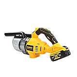 Акумуляторний ручний пилосос DeWALT Компактний бездротовий пилосос Пилосос для сухого прибирання Деволт, фото 5