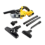 Акумуляторний ручний пилосос DeWALT Компактний бездротовий пилосос Пилосос для сухого прибирання Деволт, фото 6