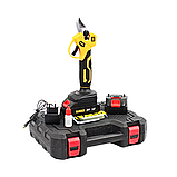 Електричний секатор DeWalt DCMPP540P1 з двома акумуляторами 24V 5AH Секатор садовий Деволт в кейсі, фото 3