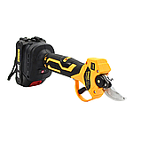 Акумуляторний гілкоріз DeWalt 2АКБ Секатор у валізі Секатор 24V 5AH Садовий секатор з цифровим екраном, фото 7