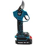 Зручний садовий секатор Makita з 2 АКБ Акумуляторний секатор 24V 5AH Якісний гілкоріз з цифровим екраном, фото 4
