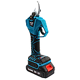 Акумуляторний секатор Макіта Садовий секатор Makita DUP270 Digital 24V 5AH Секатор з цифровим екраном, фото 7