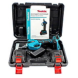 Зручний садовий секатор Makita з 2 АКБ Акумуляторний секатор 24V 5AH Якісний гілкоріз з цифровим екраном, фото 7