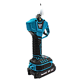 Акумуляторний секатор Макіта Садовий секатор Makita DUP270 Digital 24V 5AH Секатор з цифровим екраном, фото 9