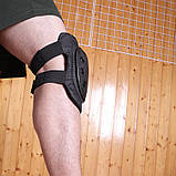 Комплект захисту тактичні наколінники та налокітники чорні, фото 6