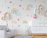 Наклейка на стіну Веселка, фото 2