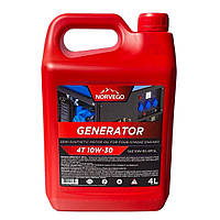 Моторна олива NORVEGO GENERATOR 4T 10W30 для генераторів 4л