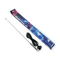 Антена врізна в дах телескоп 0,65м, хром VITOL