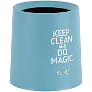 Настільний контейнер для сміття Axent 2131-A_Блакитний, фото 2