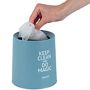 Настільний контейнер для сміття Axent 2131-A_Блакитний, фото 4