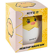 Настільний контейнер для сміття Kite K24-009_Жовтий, фото 5