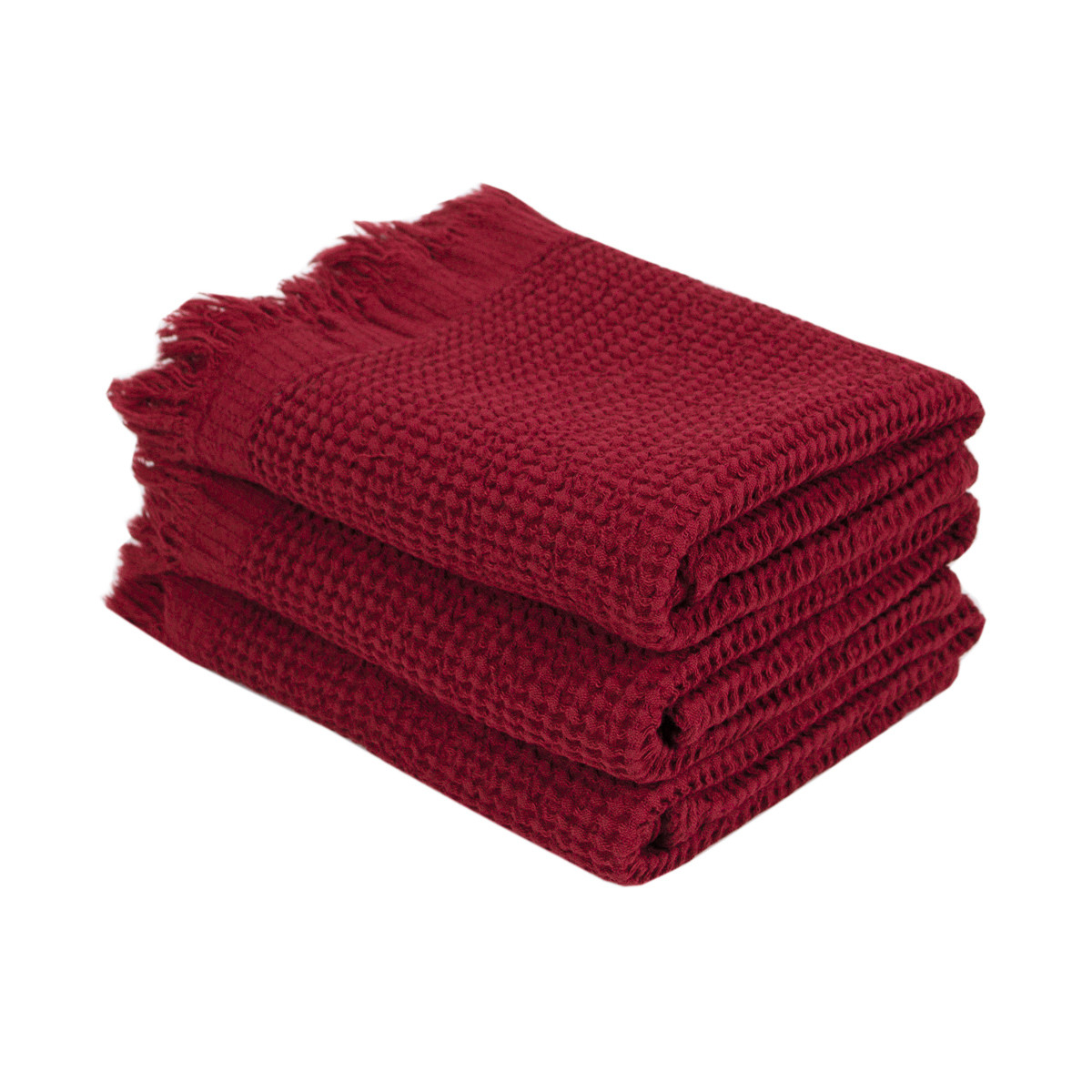 Набір рушників Lotus Home - Rius red червоний 35*50 (3 од.)