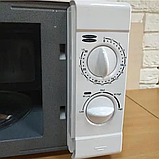 Потужна мікрохвильова піч Rainberg 1200 Вт Вмістка біла мікрохвильовка 20 л Надійна мікрохвильова піч, фото 8