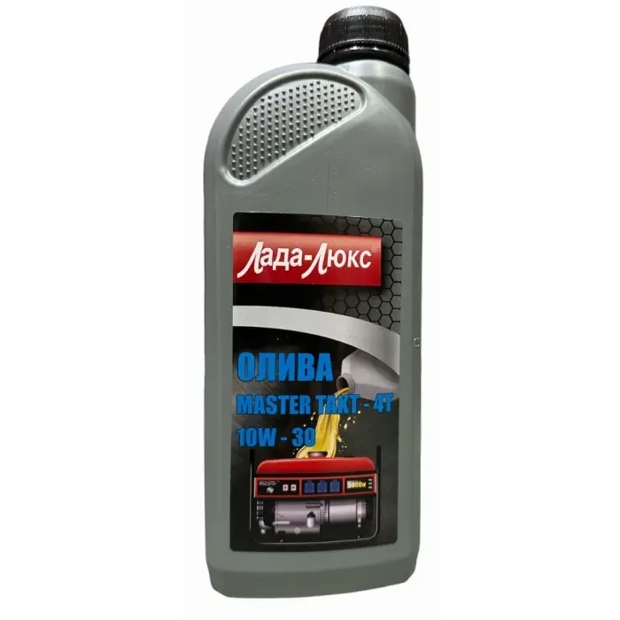 Олива для генераторів Лада Люкс 4T 10w30 1л
