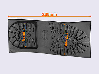 BETULLA (8303) чорна, р. 35-38 підошва Vibram