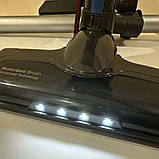 Акумуляторний Ручний пилосос Crownberg 2500 Вт з турбощіткою та Hepa фільтром Пилосос із циклонним фільтром, фото 3