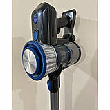 Акумуляторний Ручний пилосос Crownberg 2500 Вт з турбощіткою та Hepa фільтром Пилосос із циклонним фільтром, фото 7