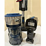 Акумуляторний Ручний пилосос Crownberg 2500 Вт з турбощіткою та Hepa фільтром Пилосос із циклонним фільтром, фото 9