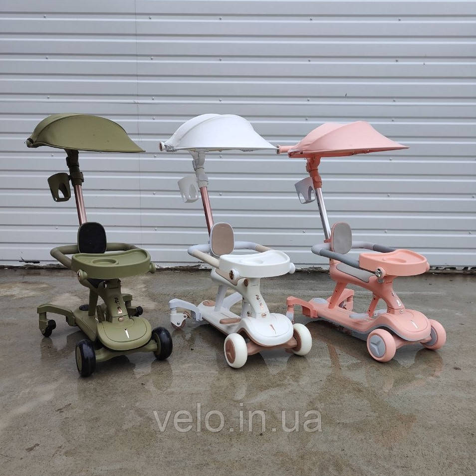 Фірмовий самокат-беговел Beruty Baby BBTM-V10, дитячий самокат, біговел для дитини