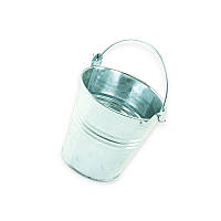 Відерце на фаркоп декоративне велике оцинковане