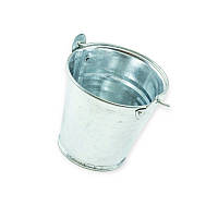 Відерце на фаркоп декоративне мале оцинковане