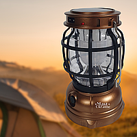 Кемпінговий акумуляторний ліхтар Multifungtional Gamping Lamp із сонячною панеллю VL-G88