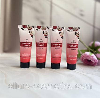 Шампунь для волосся з яблучним оцтом Bogenia Apple Cider Vinegar BG413 [001] 20 мл, фото 1