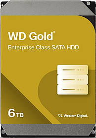 WD Жорсткий диск 6TB 3.5" 7200 256MB SATA Gold