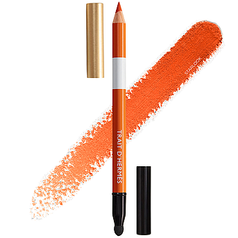 Помаранчевий олівець для очей Hermes Trait D'Hermès Eye Pencil 33 Orange Boite без коробки 1.2 г