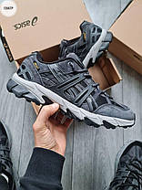Зимові Чоловічі Кросівки Asics Gel-Sonoma 15-50 Gore-Tex Grey / Асікс Гел-Сонома 15-50 Гор Текс Темно Сірі, фото 3