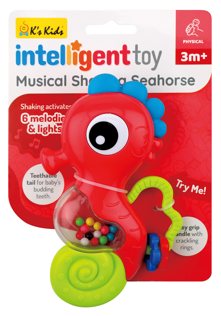 Брязкальце музичне Ks Kids Морський коник зі світл. еф. (KIT23004)