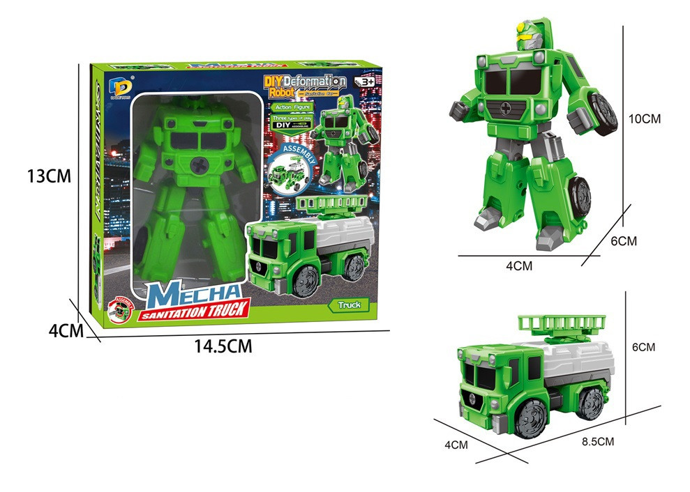 Іграшка DIY Toys Робот-трансформер, в асорт (CJ-2168683)