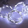 Гірлянда штора від USB, 3x3м, 360LED + пульт, Холодний білий / Новорічна LED гірлянда / Світлодіодна гірлянда, фото 5
