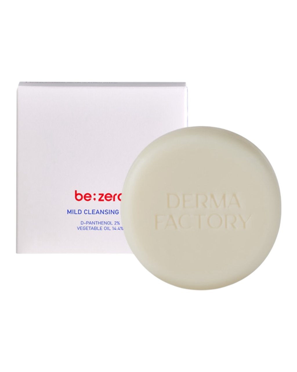 Гіпоалергенне очищуюче мило з пантенолом be:zero Panthenol 2% Mild Cleansing Bar 100 г
