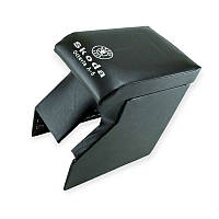 Підлокітник skoda octavia a-5 чорний з вишивкою (шкірозамінник) Автокомфорт