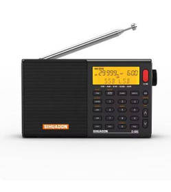 Всехвильовий цифровий радіоприймач SIHUADON D-808