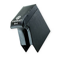 Підлокітник vw b4 чорний з вишивкою (шкірозамінник) Автокомфорт