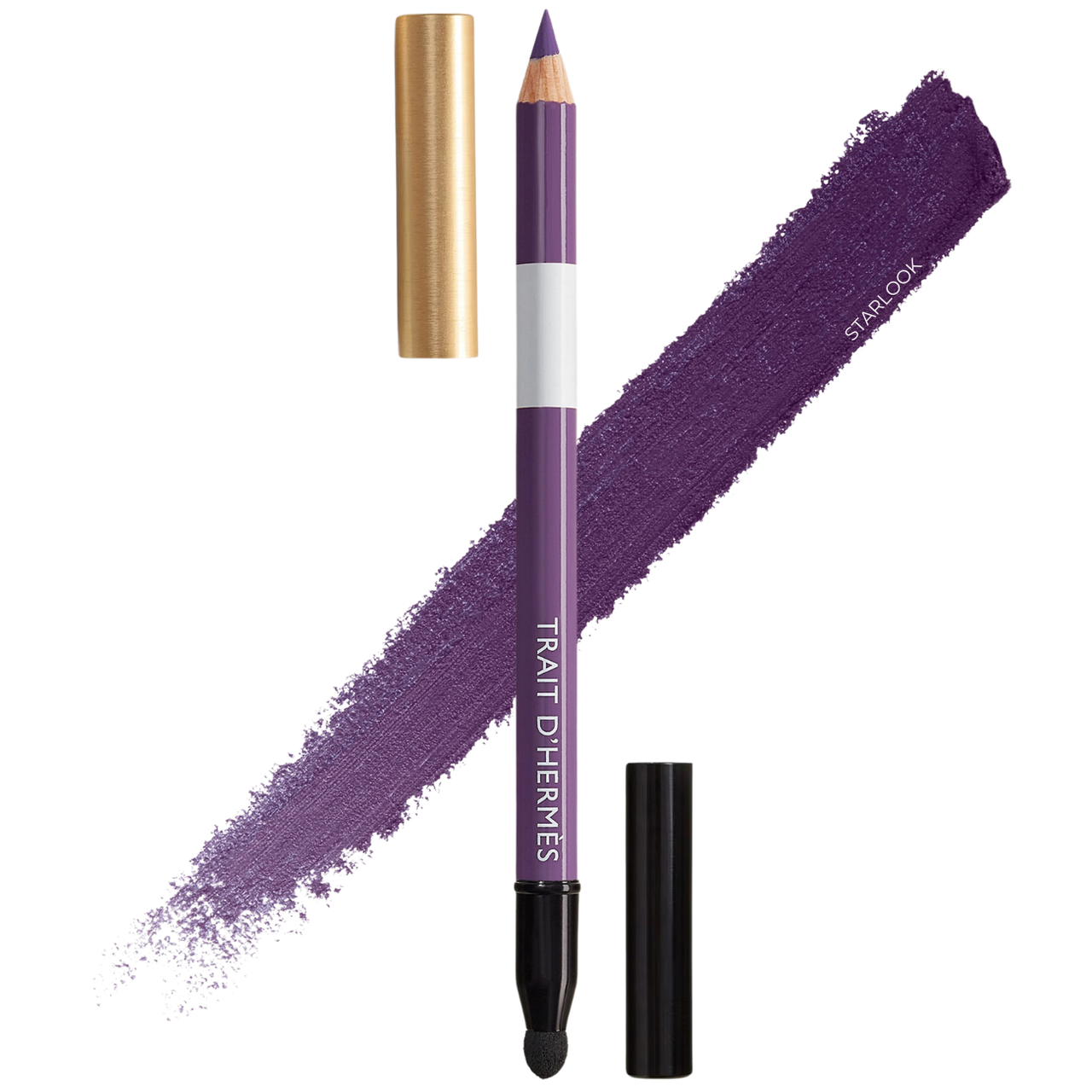 Фіолетовий олівець для очей Hermes Trait D'Hermès Eye Pencil 56 Violet Indigo без коробки 1.2 г, фото 1