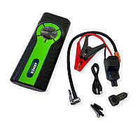 Портативний універс. пуско-зар. пристрій 12v, li-ion акб 10000mah, старт 500а, usb перехідники сумка