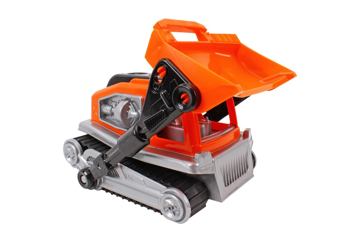 KM9680T Іграшка Бульдозер жовтогарячий ТехноК