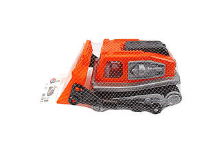 KM9680T Іграшка Бульдозер жовтогарячий ТехноК, фото 4